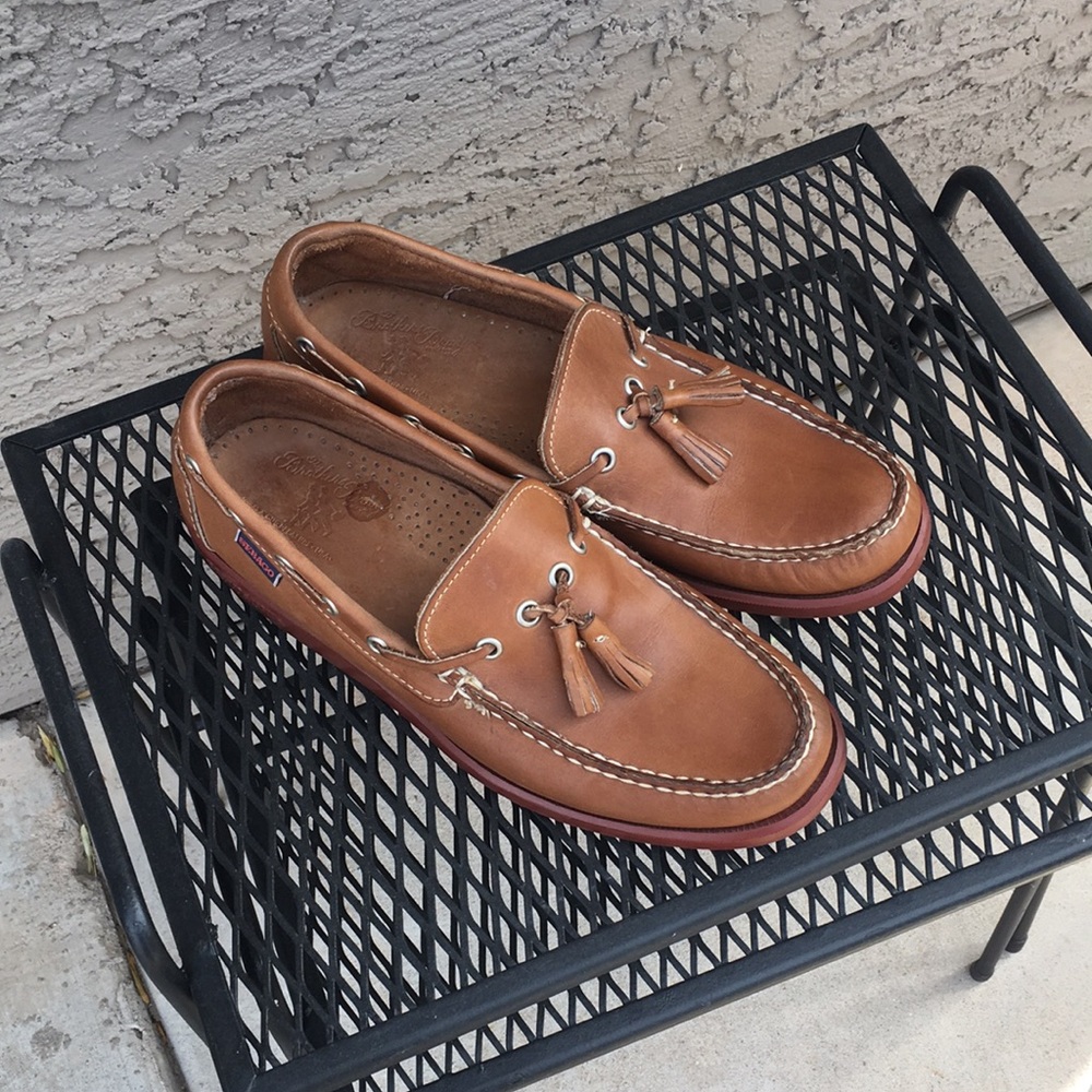 Sebago tan Campside loafers